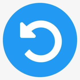 Flat Restart Icon - Boton Messenger Png, Transparent Png, Transparent PNG