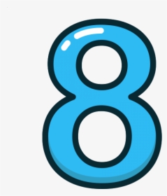 Numero 9 Azul Png, Transparent Png, Transparent PNG