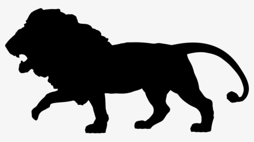 Snout,wildlife,puma - Lion African Animal Silhouette, HD Png Download, Transparent PNG