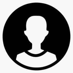 Male Profile Round Circle Users - Profile Round Icon Png, Transparent Png, Transparent PNG