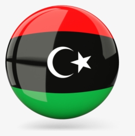 Libya Flag Icon, HD Png Download, Transparent PNG