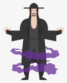 Transparent Undertaker Png - Cartoon The Undertaker, Png Download, Transparent PNG