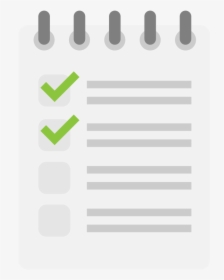 Checklist Flat Icon Vector - Smile, HD Png Download, Transparent PNG