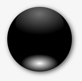 Black Circle Button - Windows 7, HD Png Download, Transparent PNG