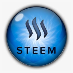 Icono Steem 3d Azul - Steem, HD Png Download, Transparent PNG
