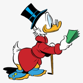 Scrooge Mcduck Donald Duck Mickey Mouse Duck Family - Scrooge Mcduck Png, Transparent Png, Transparent PNG