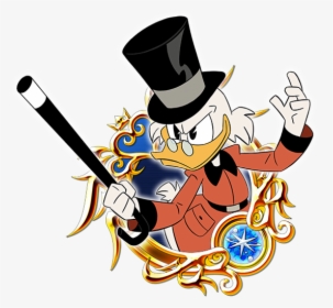 Scrooge Mcduck - Kingdom Hearts Key Art 1, HD Png Download, Transparent PNG