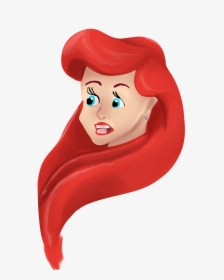 Ariel For Mermay - Cartoon, HD Png Download, Transparent PNG