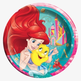 Disney Ariel With Flounder, HD Png Download, Transparent PNG