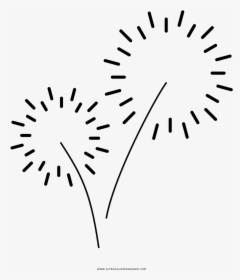 Drawing Fireworks Black And White - Disney Fireworks Png, Transparent Png, Transparent PNG