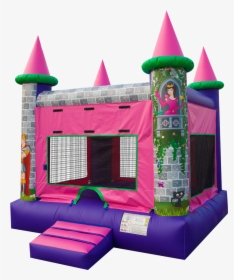 Princess Castle Bouncer Clipart , Png Download - Inflatable Castle, Transparent Png, Transparent PNG