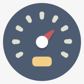 Circle Icons Speedometer - Icon, HD Png Download, Transparent PNG