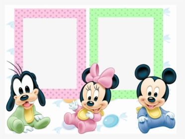 Frames Png Disney - Baby Mickey Mouse Jpg, Transparent Png, Transparent PNG