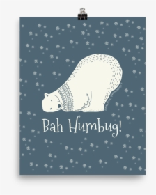 Bah Humbug Ebenezer Scrooge Quote Art Print - Hippopotamus, HD Png Download, Transparent PNG