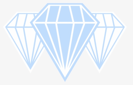 Triangle Clip Gem - 3 Diamonds, HD Png Download, Transparent PNG