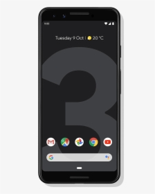 Google Pixel 3 Black, HD Png Download, Transparent PNG