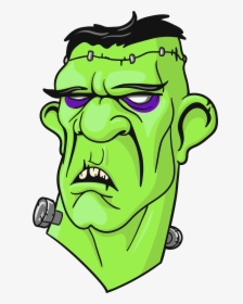 Frankenstein S Monster Clip Art - Frankenstein Head Png, Transparent Png, Transparent PNG