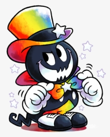 Clipart Freeuse Stock The Rainbow Maestro Gets - Cartoon, HD Png Download, Transparent PNG