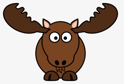 Cartoon Moose Clip Arts - Moose Cartoon, HD Png Download, Transparent PNG