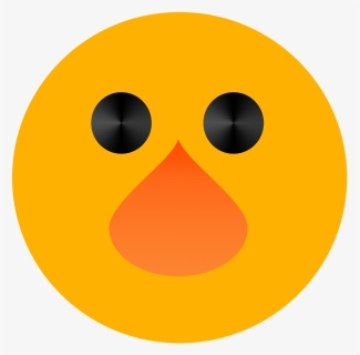 Duck, Emoticon, Emoji, Icon, Cartoon, Smile, Expression - Cara De Pato Png, Transparent Png, Transparent PNG