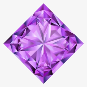 Purple Diamond Png - Clip Art, Transparent Png, Transparent PNG