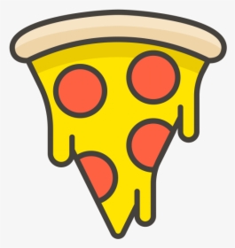 Transparent Pizza Png Transparent - Pizza Icon Png, Png Download, Transparent PNG