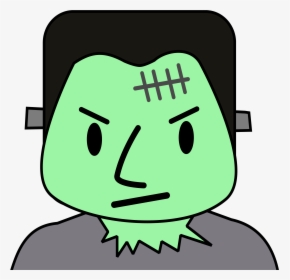 Frankenstein S Monster Clip Art - Frankenstein And Monster Cartoon, HD Png Download, Transparent PNG