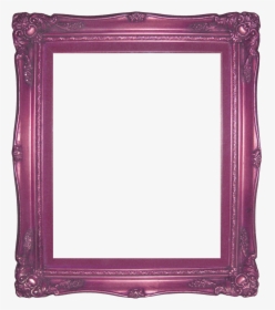 Pink Frame Transparent Image - Simple Peacock Cross Stitch, HD Png Download, Transparent PNG