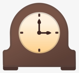 Mantelpiece Clock Icon - Mantelpiece Clock Png, Transparent Png, Transparent PNG