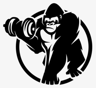 Royalty Free Ape Clipart Bodybuilding - Gorilla Sport, HD Png Download, Transparent PNG