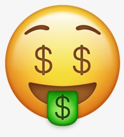 Money Emoji Png - Transparent Background Money Emoji Png, Png Download, Transparent PNG
