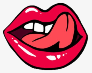 #lips #tounge #teeth #face #tumblr #tumblrboy #tumblrgirl - Lusty Lips, HD Png Download, Transparent PNG