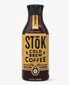 Stōk Chocolate Black Cold Brew Coffee 48 Oz - Beer Bottle, HD Png Download, Transparent PNG