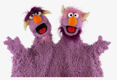 Sesame Street Characters Two Headed Monster, HD Png Download, Transparent PNG
