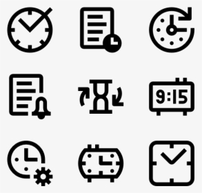 Time - Writer Icon, HD Png Download, Transparent PNG
