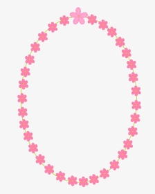 Pink Oval Frame Clipart - Hello Kitty Circle Frame Png, Transparent Png, Transparent PNG