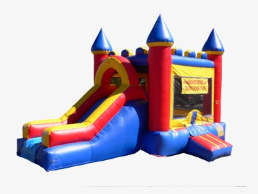 Castle Combo Bounce House Dry - Bounce House Combo Dry, HD Png Download, Transparent PNG
