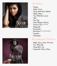 Nicole Scherzinger Killer Love, HD Png Download, Transparent PNG