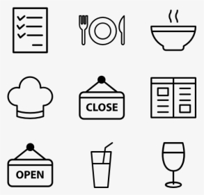 Restaurant - Icons Png, Transparent Png, Transparent PNG
