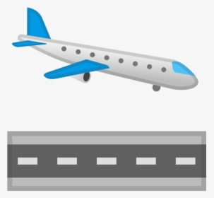 Airplane Emoji Png - Plane Arrival Emoji, Transparent Png, Transparent PNG