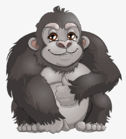 Collection Of Png - Gorilla Clipart Png, Transparent Png, Transparent PNG
