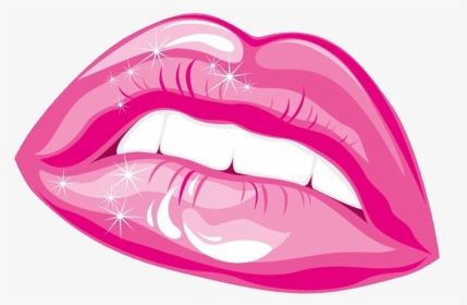 Pink Lip Png, Transparent Png, Transparent PNG