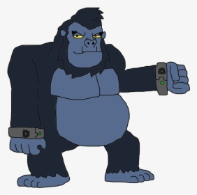 Gorilla Grodd In Jtfm By Joethegreatfox - Easy Gorilla Grodd Drawings, HD Png Download, Transparent PNG