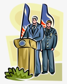 Vector Illustration Of United States Politician Pays - Cartoon, HD Png Download, Transparent PNG
