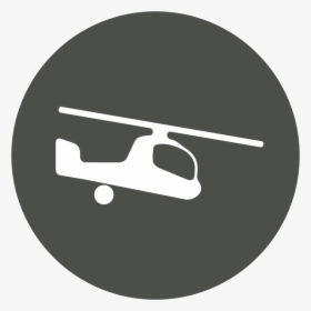 Transparent Helicopter Icon Png - Helicopter, Png Download, Transparent PNG