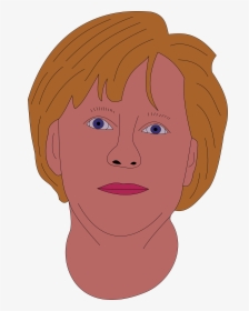 Angela Merkel Clip Arts - Angela Merkel Kopf Transparent, HD Png Download, Transparent PNG