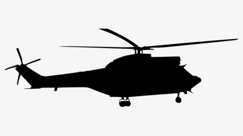 Helicopter Vector Png - Helicopter Silhouette Png, Transparent Png, Transparent PNG