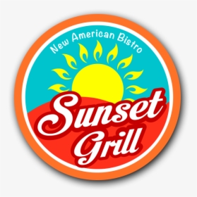 Sunset Grill Logo - Sunset Grill Fredericksburg Tx, HD Png Download, Transparent PNG