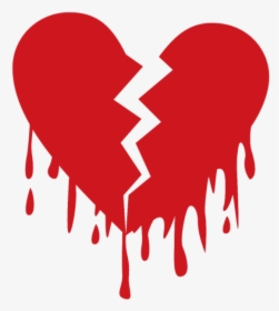 High Quality Broken Heart Cliparts For Free - Sad Broken Heart Png, Transparent Png, Transparent PNG