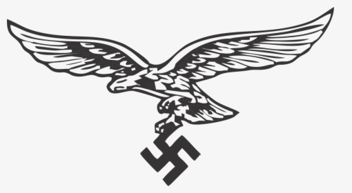 Nazi Symbols Eagle - Luftwaffe Eagle, HD Png Download, Transparent PNG